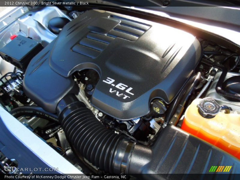 Bright Silver Metallic / Black 2012 Chrysler 300