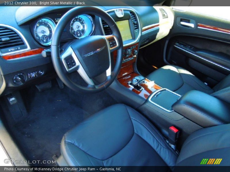 Bright Silver Metallic / Black 2012 Chrysler 300
