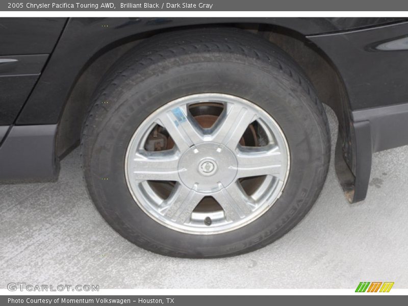 Brilliant Black / Dark Slate Gray 2005 Chrysler Pacifica Touring AWD