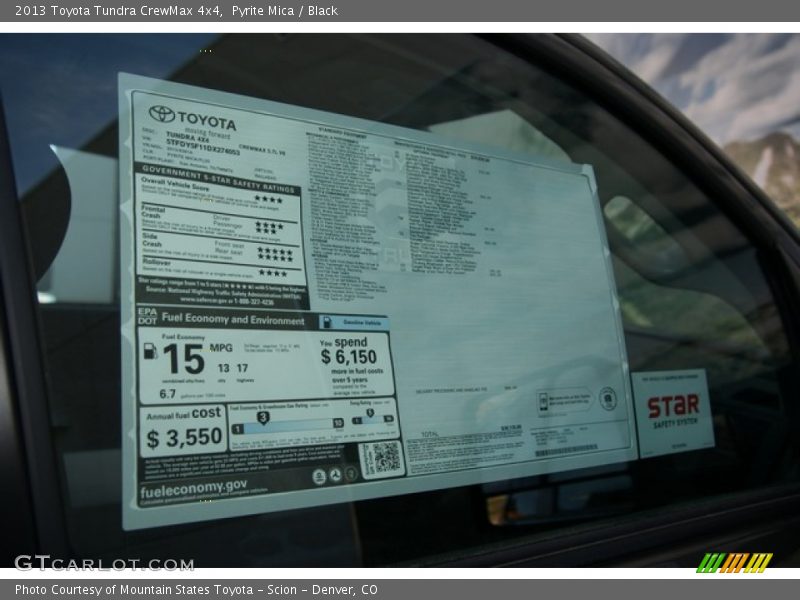 Pyrite Mica / Black 2013 Toyota Tundra CrewMax 4x4