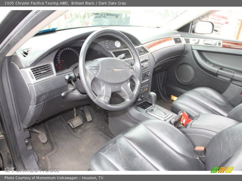 Brilliant Black / Dark Slate Gray 2005 Chrysler Pacifica Touring AWD