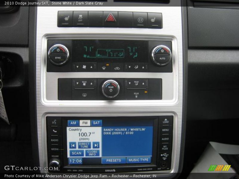 Stone White / Dark Slate Gray 2010 Dodge Journey SXT