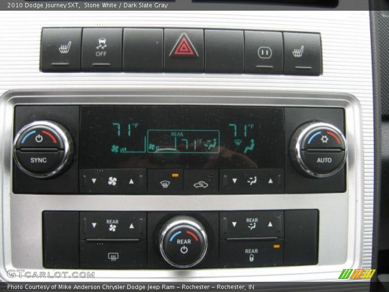 Stone White / Dark Slate Gray 2010 Dodge Journey SXT