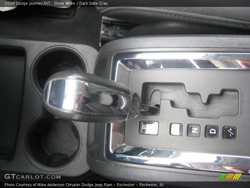Stone White / Dark Slate Gray 2010 Dodge Journey SXT
