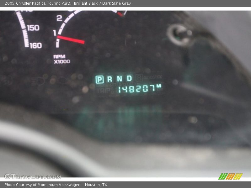 Brilliant Black / Dark Slate Gray 2005 Chrysler Pacifica Touring AWD