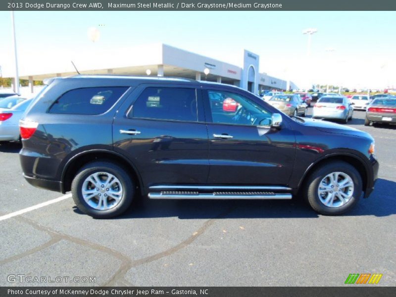 Maximum Steel Metallic / Dark Graystone/Medium Graystone 2013 Dodge Durango Crew AWD