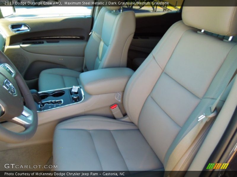 Maximum Steel Metallic / Dark Graystone/Medium Graystone 2013 Dodge Durango Crew AWD