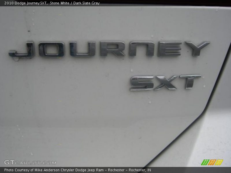 Stone White / Dark Slate Gray 2010 Dodge Journey SXT