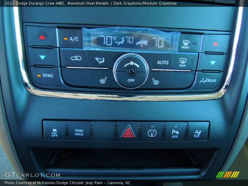 Controls of 2013 Durango Crew AWD