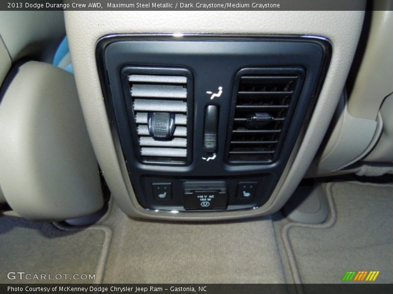 Maximum Steel Metallic / Dark Graystone/Medium Graystone 2013 Dodge Durango Crew AWD