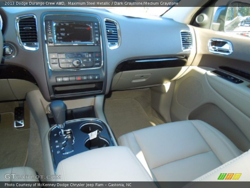 Maximum Steel Metallic / Dark Graystone/Medium Graystone 2013 Dodge Durango Crew AWD