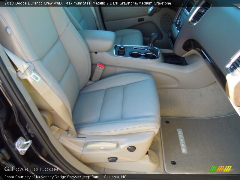 Maximum Steel Metallic / Dark Graystone/Medium Graystone 2013 Dodge Durango Crew AWD