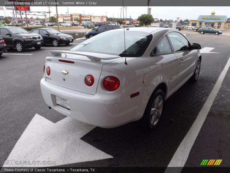 Summit White / Gray 2007 Chevrolet Cobalt LT Coupe