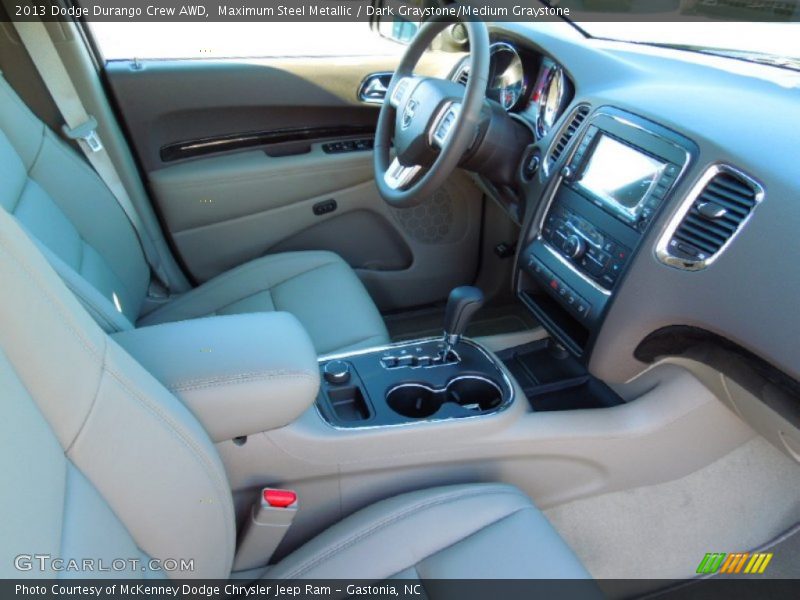 Maximum Steel Metallic / Dark Graystone/Medium Graystone 2013 Dodge Durango Crew AWD