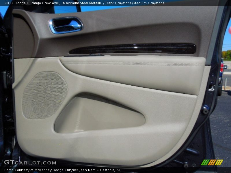 Maximum Steel Metallic / Dark Graystone/Medium Graystone 2013 Dodge Durango Crew AWD