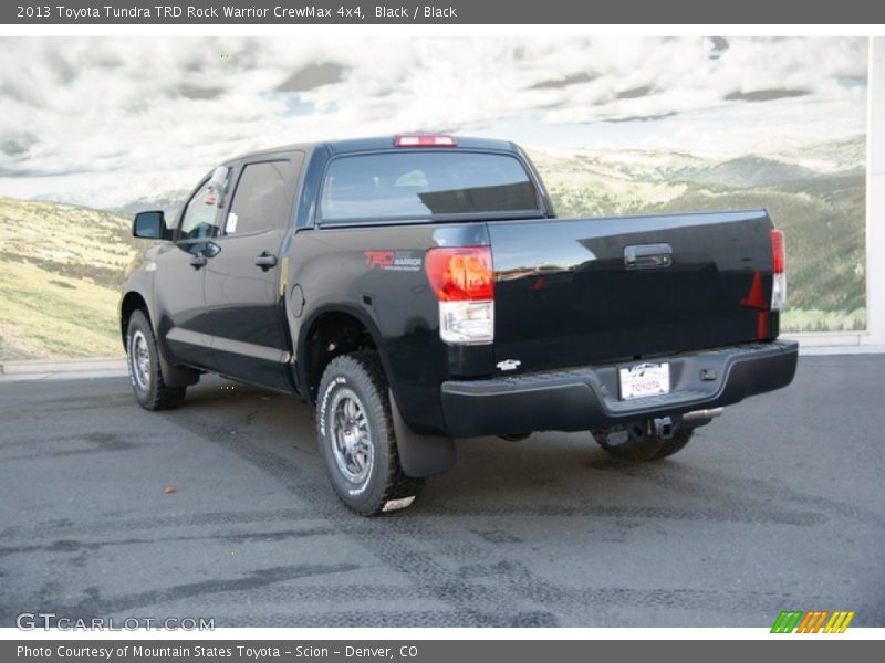 Black / Black 2013 Toyota Tundra TRD Rock Warrior CrewMax 4x4
