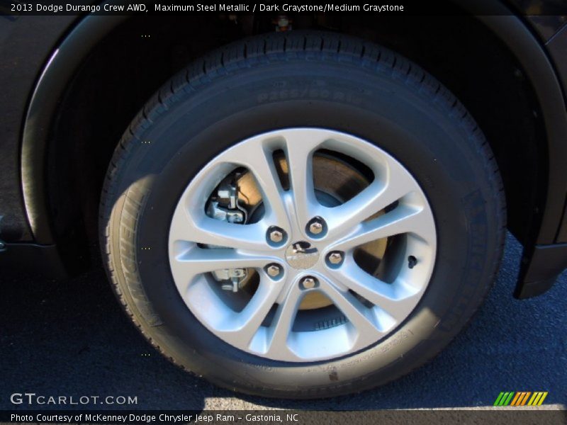 Maximum Steel Metallic / Dark Graystone/Medium Graystone 2013 Dodge Durango Crew AWD