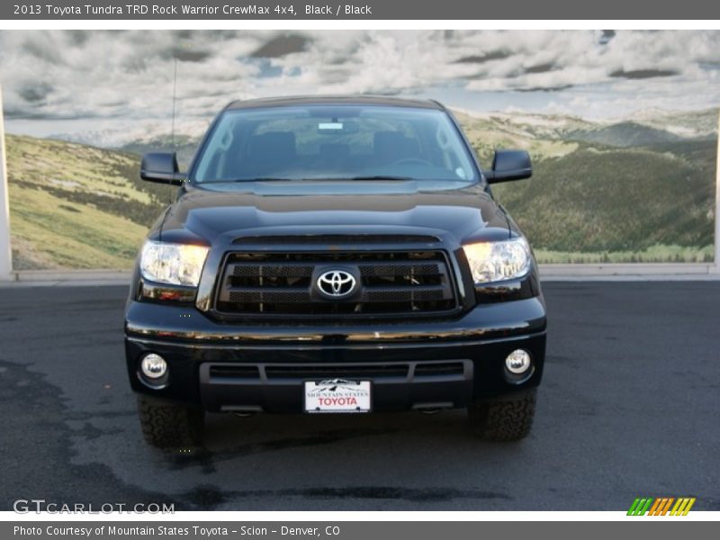 Black / Black 2013 Toyota Tundra TRD Rock Warrior CrewMax 4x4