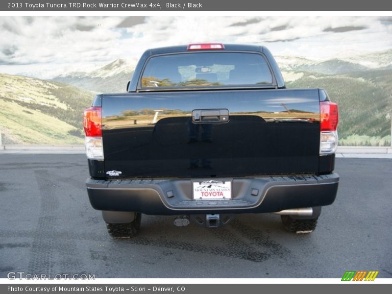 Black / Black 2013 Toyota Tundra TRD Rock Warrior CrewMax 4x4