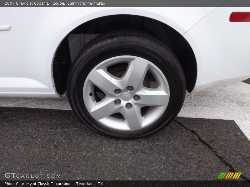 Summit White / Gray 2007 Chevrolet Cobalt LT Coupe