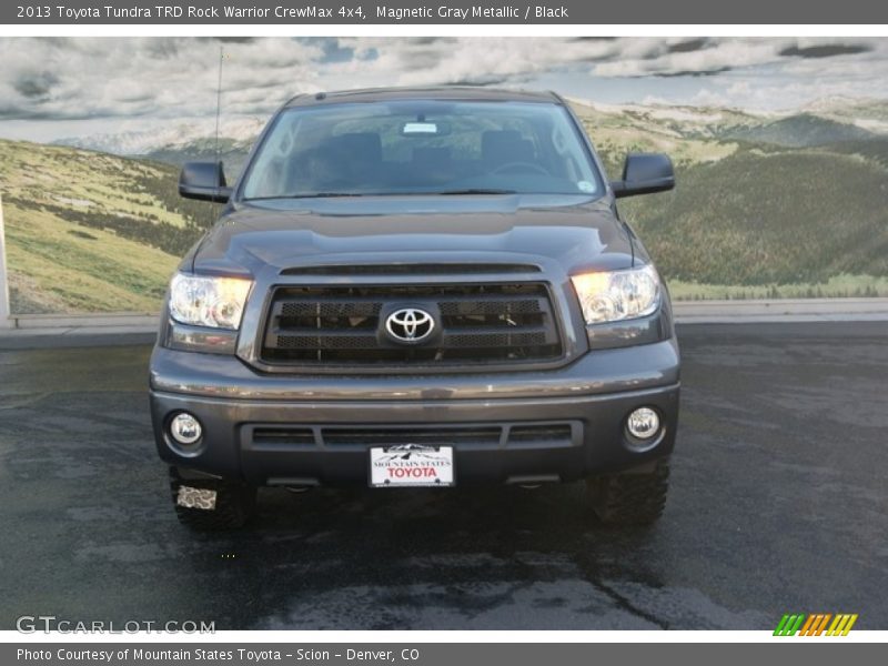 Magnetic Gray Metallic / Black 2013 Toyota Tundra TRD Rock Warrior CrewMax 4x4