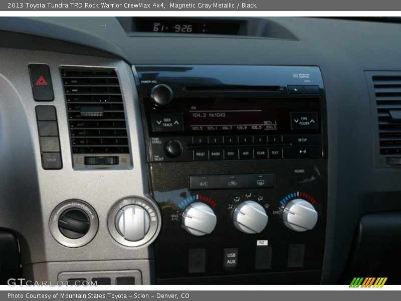 Magnetic Gray Metallic / Black 2013 Toyota Tundra TRD Rock Warrior CrewMax 4x4