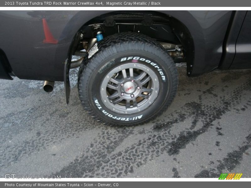 Magnetic Gray Metallic / Black 2013 Toyota Tundra TRD Rock Warrior CrewMax 4x4