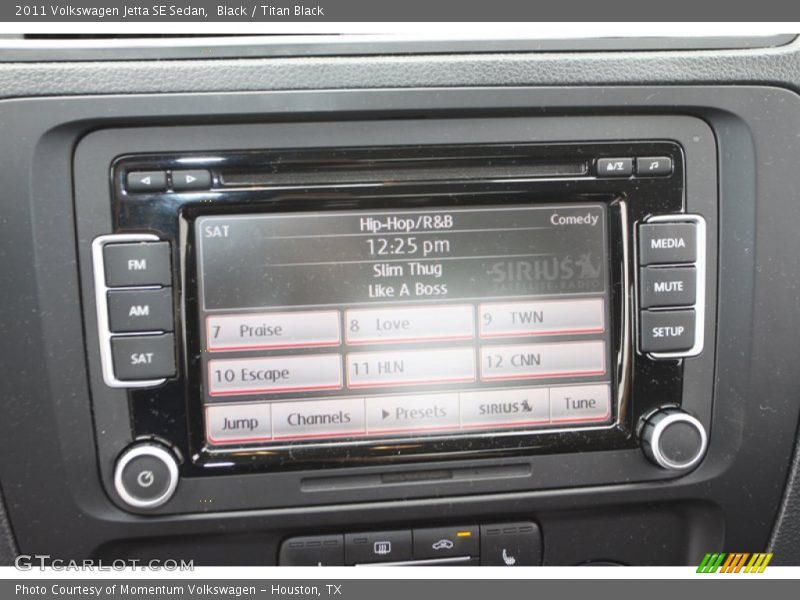 Black / Titan Black 2011 Volkswagen Jetta SE Sedan