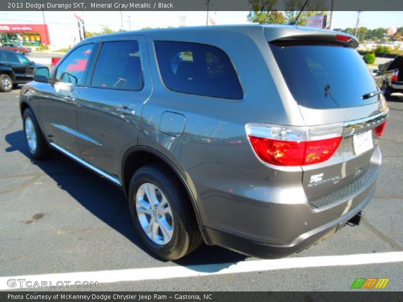 Mineral Gray Metallic / Black 2013 Dodge Durango SXT