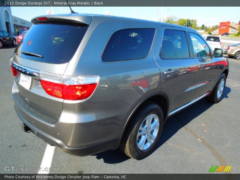 Mineral Gray Metallic / Black 2013 Dodge Durango SXT