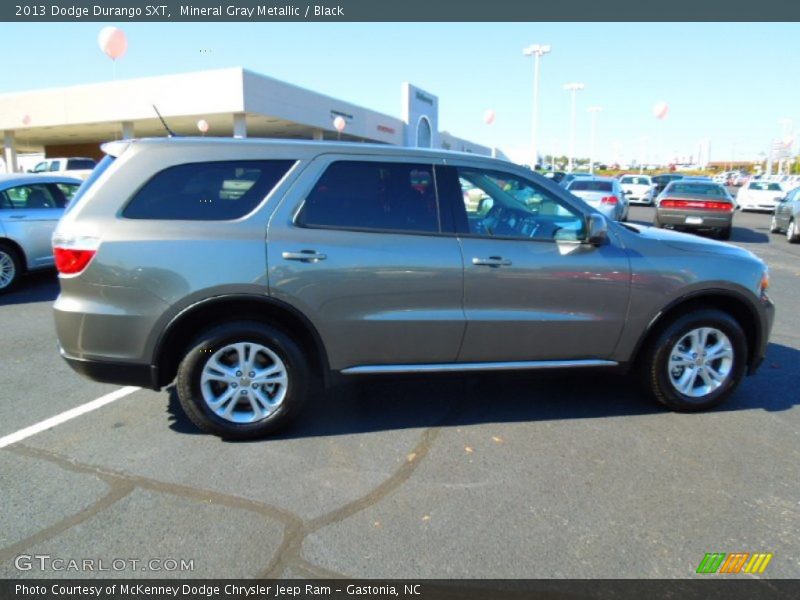 Mineral Gray Metallic / Black 2013 Dodge Durango SXT
