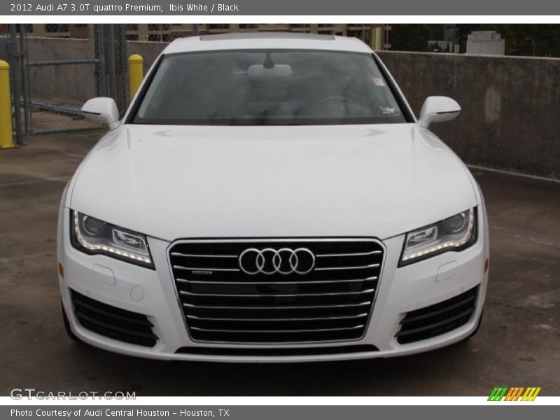 Ibis White / Black 2012 Audi A7 3.0T quattro Premium