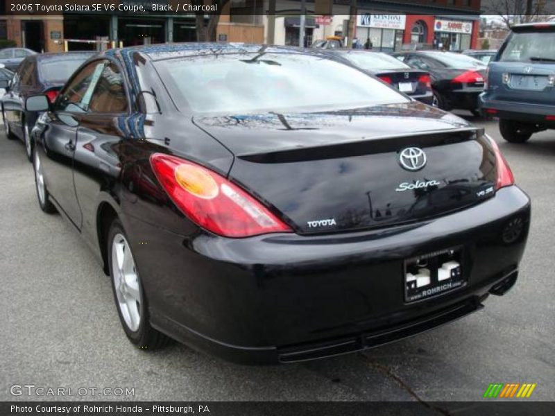 Black / Charcoal 2006 Toyota Solara SE V6 Coupe