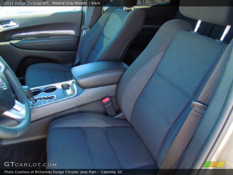 Mineral Gray Metallic / Black 2013 Dodge Durango SXT