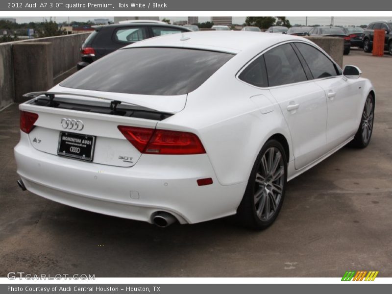 Ibis White / Black 2012 Audi A7 3.0T quattro Premium