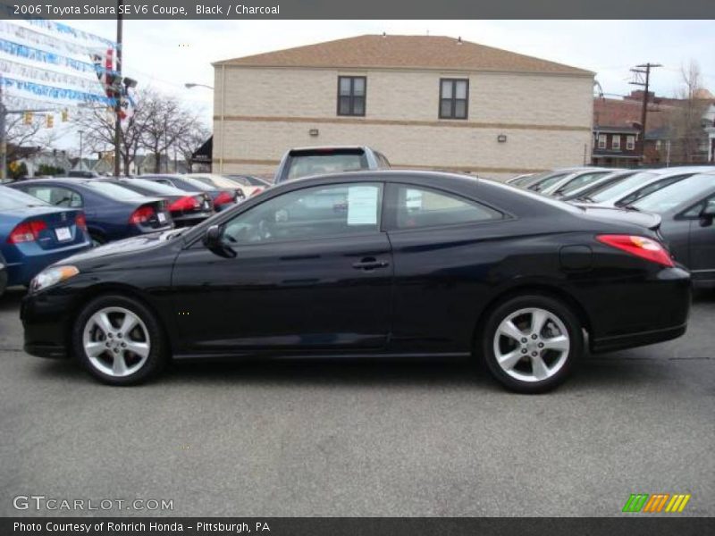 Black / Charcoal 2006 Toyota Solara SE V6 Coupe