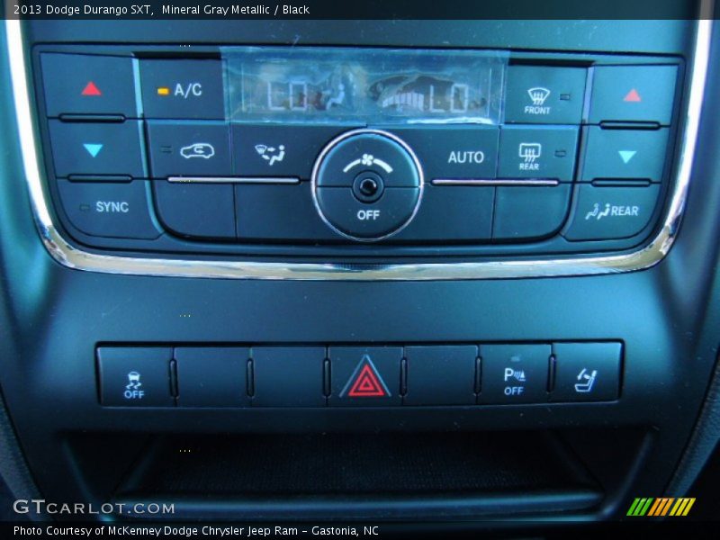 Mineral Gray Metallic / Black 2013 Dodge Durango SXT