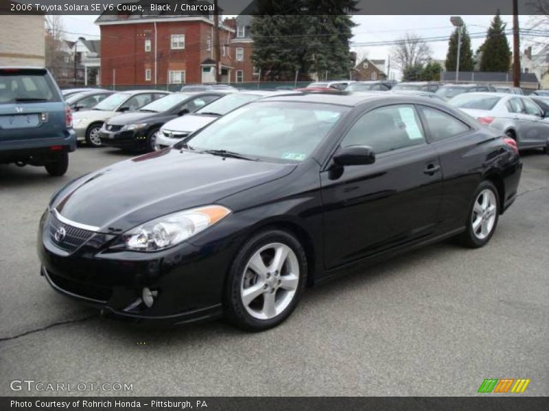 Black / Charcoal 2006 Toyota Solara SE V6 Coupe
