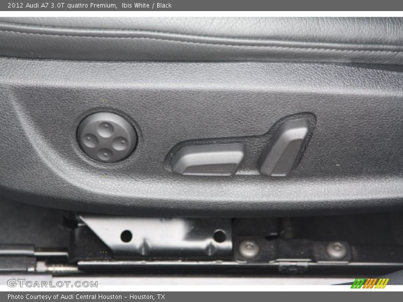 Ibis White / Black 2012 Audi A7 3.0T quattro Premium
