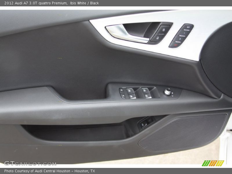 Ibis White / Black 2012 Audi A7 3.0T quattro Premium