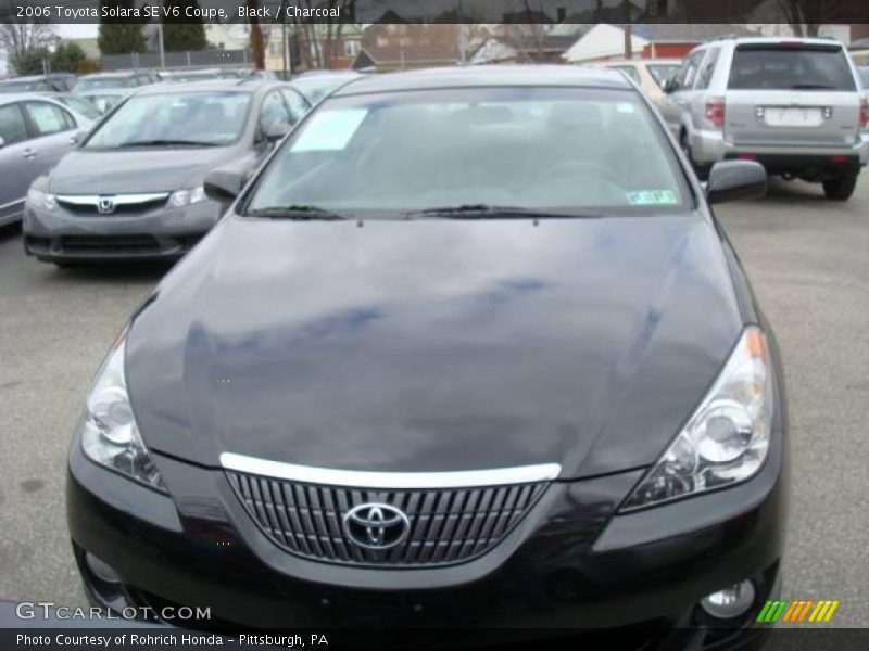 Black / Charcoal 2006 Toyota Solara SE V6 Coupe