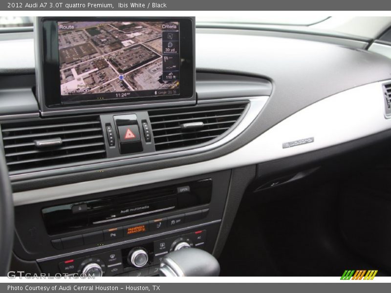 Ibis White / Black 2012 Audi A7 3.0T quattro Premium