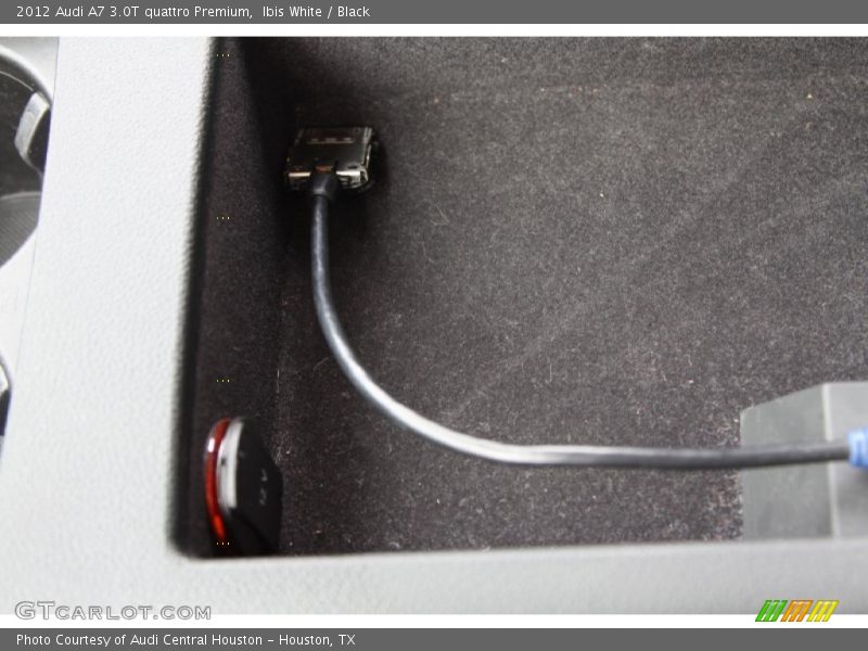 Ibis White / Black 2012 Audi A7 3.0T quattro Premium