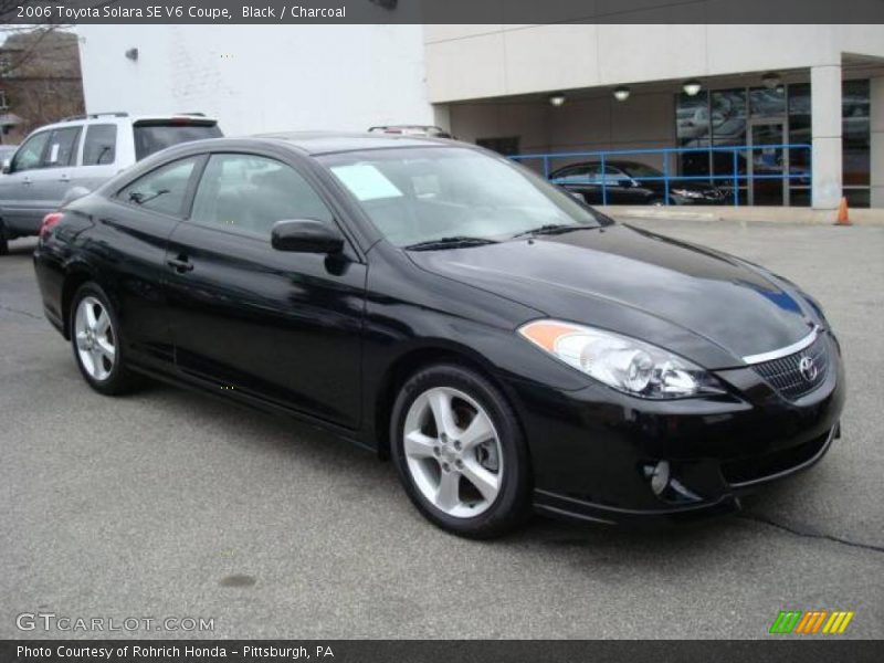 Black / Charcoal 2006 Toyota Solara SE V6 Coupe