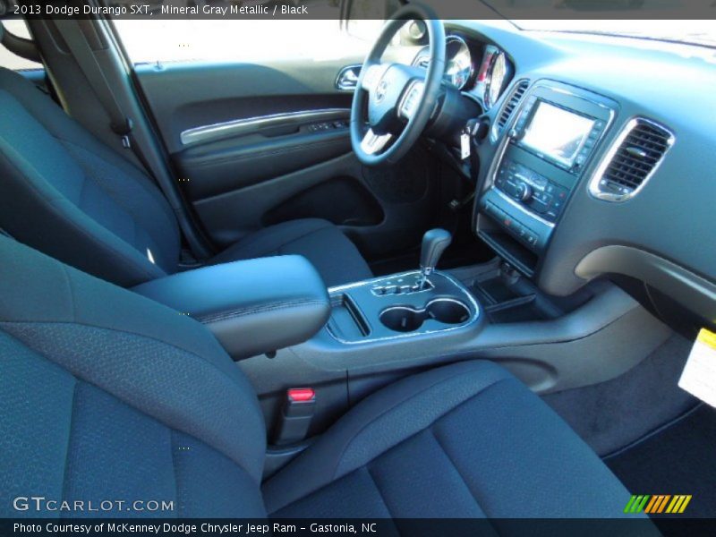 Mineral Gray Metallic / Black 2013 Dodge Durango SXT