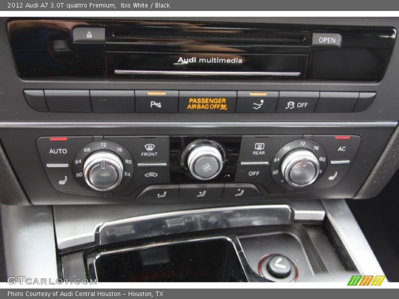 Controls of 2012 A7 3.0T quattro Premium
