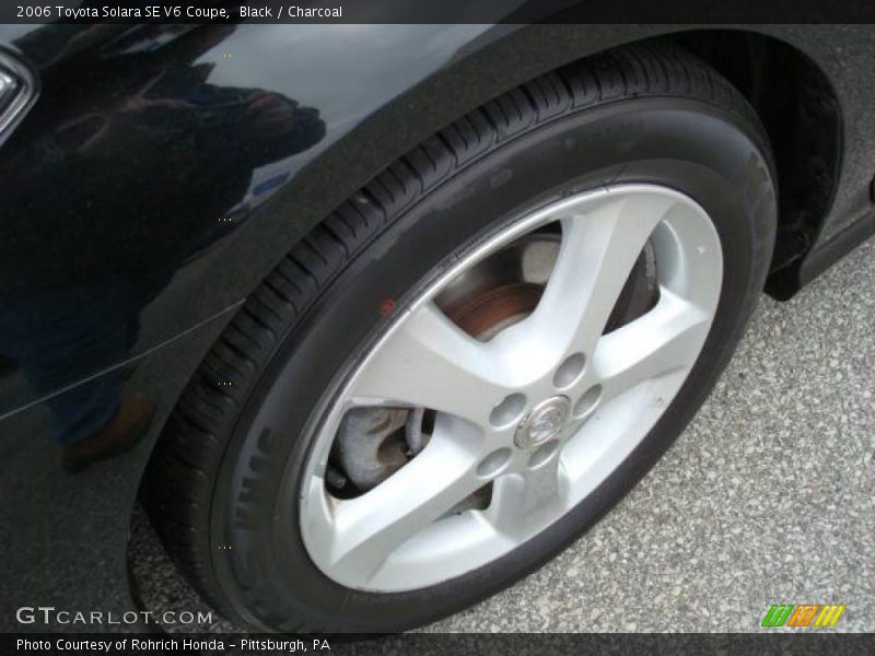 Black / Charcoal 2006 Toyota Solara SE V6 Coupe