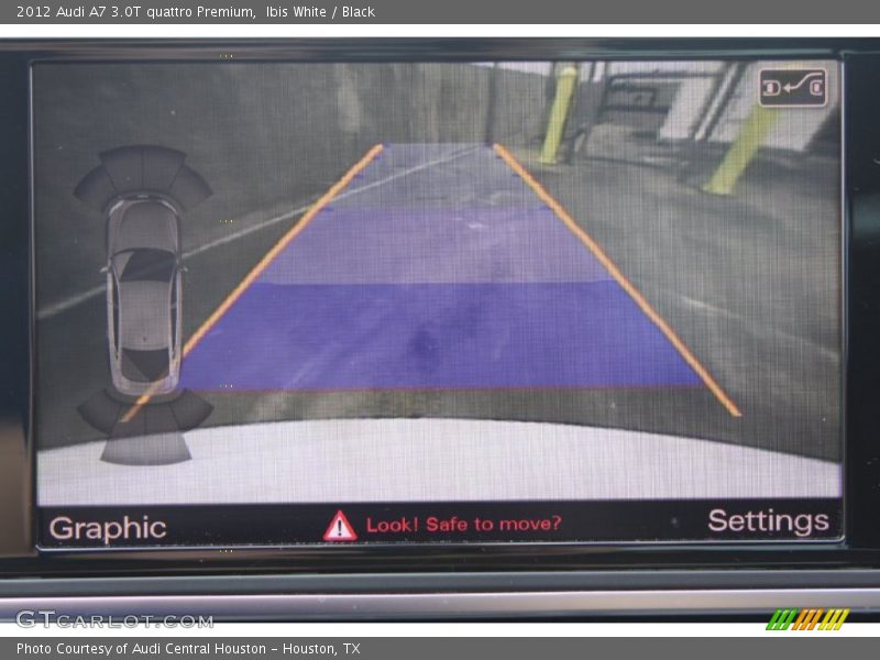 Ibis White / Black 2012 Audi A7 3.0T quattro Premium