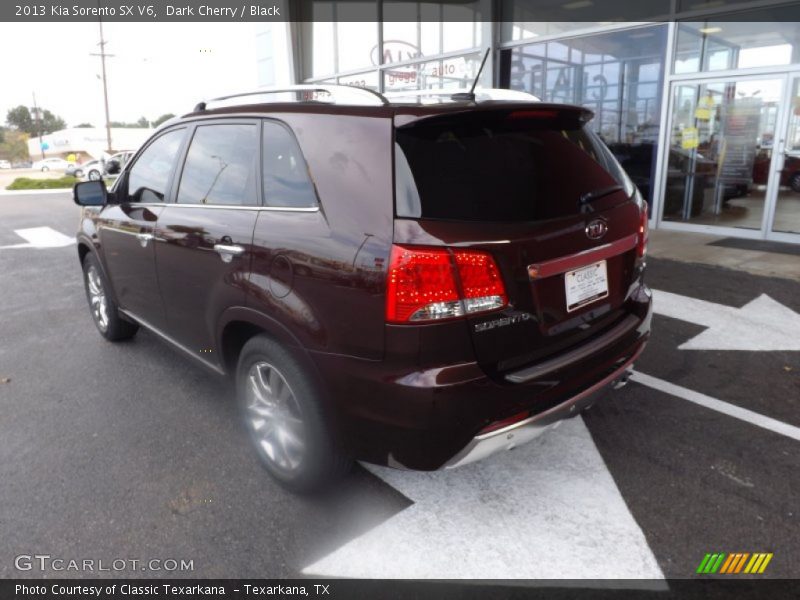 Dark Cherry / Black 2013 Kia Sorento SX V6