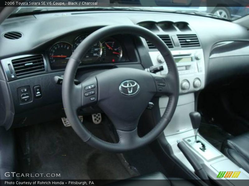 Black / Charcoal 2006 Toyota Solara SE V6 Coupe